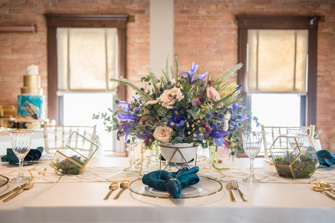 Teal and Gold Geometric Wedding Inspiration Oxford, MI Teal and Gold Geometric Wedding Inspiration Oxford, MI